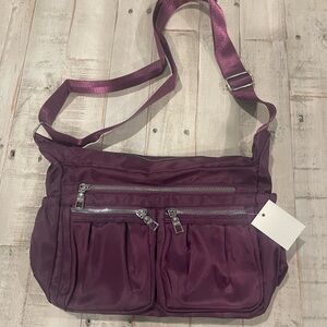 Purple Crossbody Bag